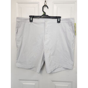 All in Motion Light Gray Flat Front Golf Shorts Waist 44